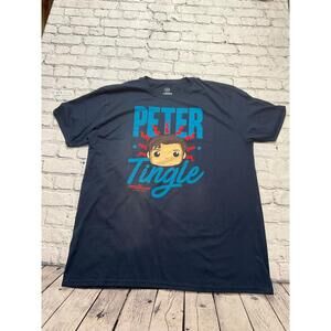 Spiderman T-Shirt Peter Tingle Funko‎ Pop Size XL Blue